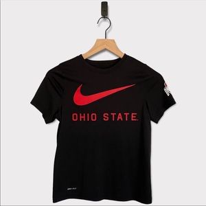 NWOT Nike Ohio State Dri-Fit T-Shirt Size Boys Medium